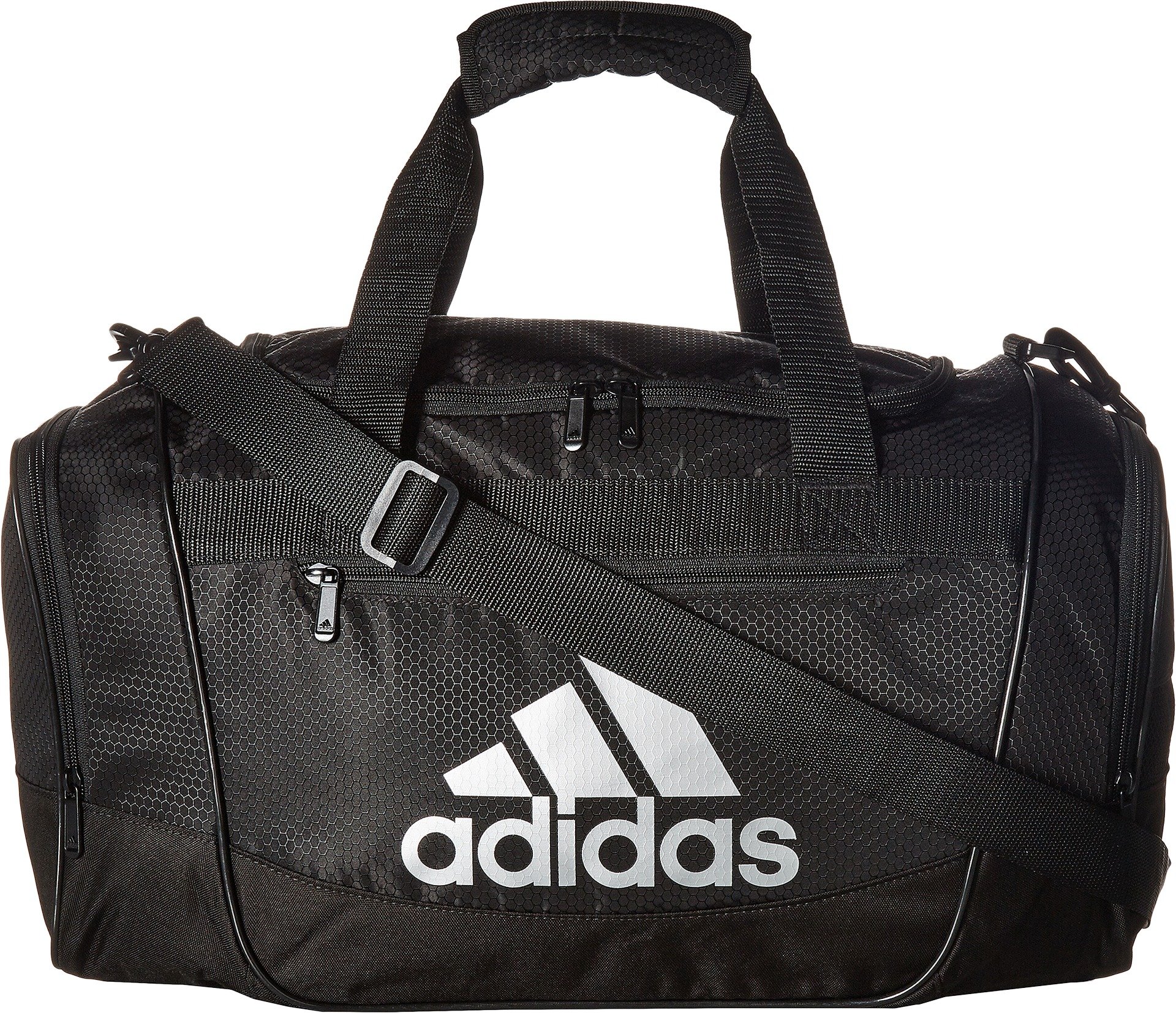 Foto 2 pulgar | Bolsa De Viaje Adidas Defender Iii Small Negro/plateada - Venta Internacional.