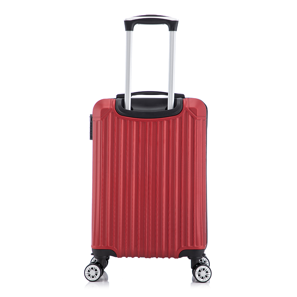 Foto 4 | Maleta De Mano Viaje Rigida Con Ruedas 10kg Color Rojo