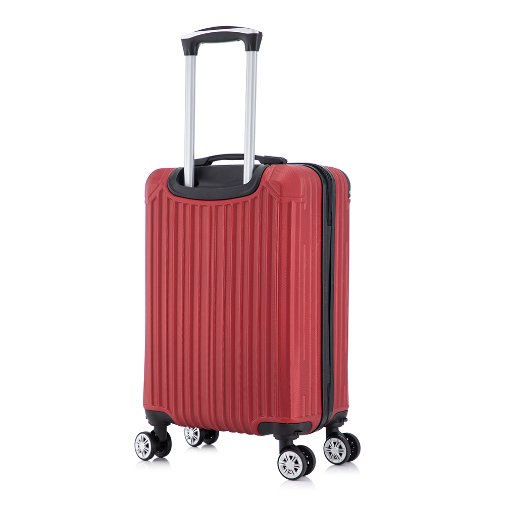 Foto 5 | Maleta De Mano Viaje Rigida Con Ruedas 10kg Color Rojo