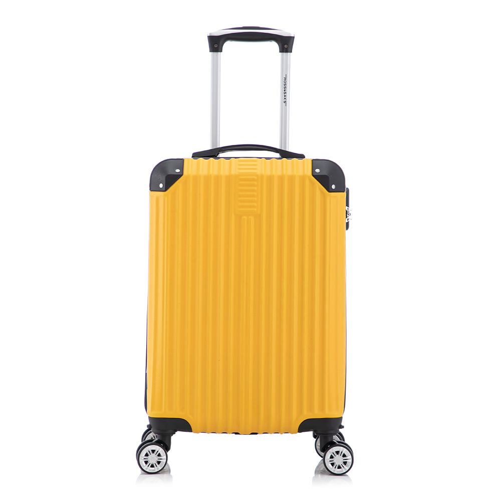 Maleta De Mano Viaje Rigida Con Ruedas 10kg Color Amarillo