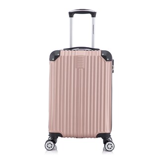 Foto 1 | Maleta De Mano Viaje Rigida Con Ruedas 10kg Color Rosa