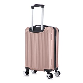 Foto 5 | Maleta De Mano Viaje Rigida Con Ruedas 10kg Color Rosa