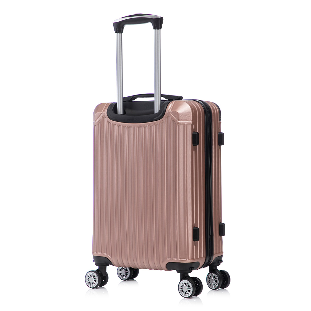 Foto 5 | Maleta De Mano Viaje Rigida Con Ruedas 10kg Color Rosa