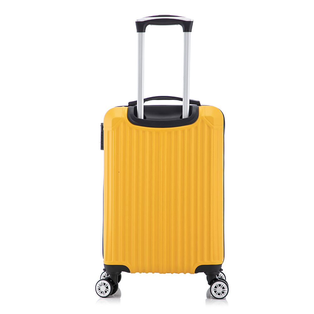 Foto 4 | Maleta De Mano Viaje Rigida Con Ruedas 10kg Color Amarillo