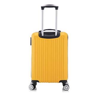 Foto 4 | Maleta De Mano Viaje Rigida Con Ruedas 10kg Color Amarillo