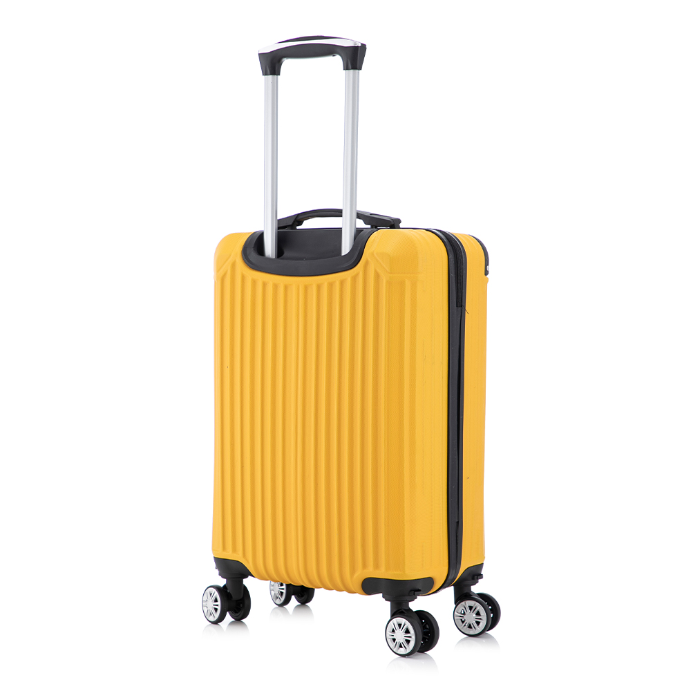 Foto 5 | Maleta De Mano Viaje Rigida Con Ruedas 10kg Color Amarillo