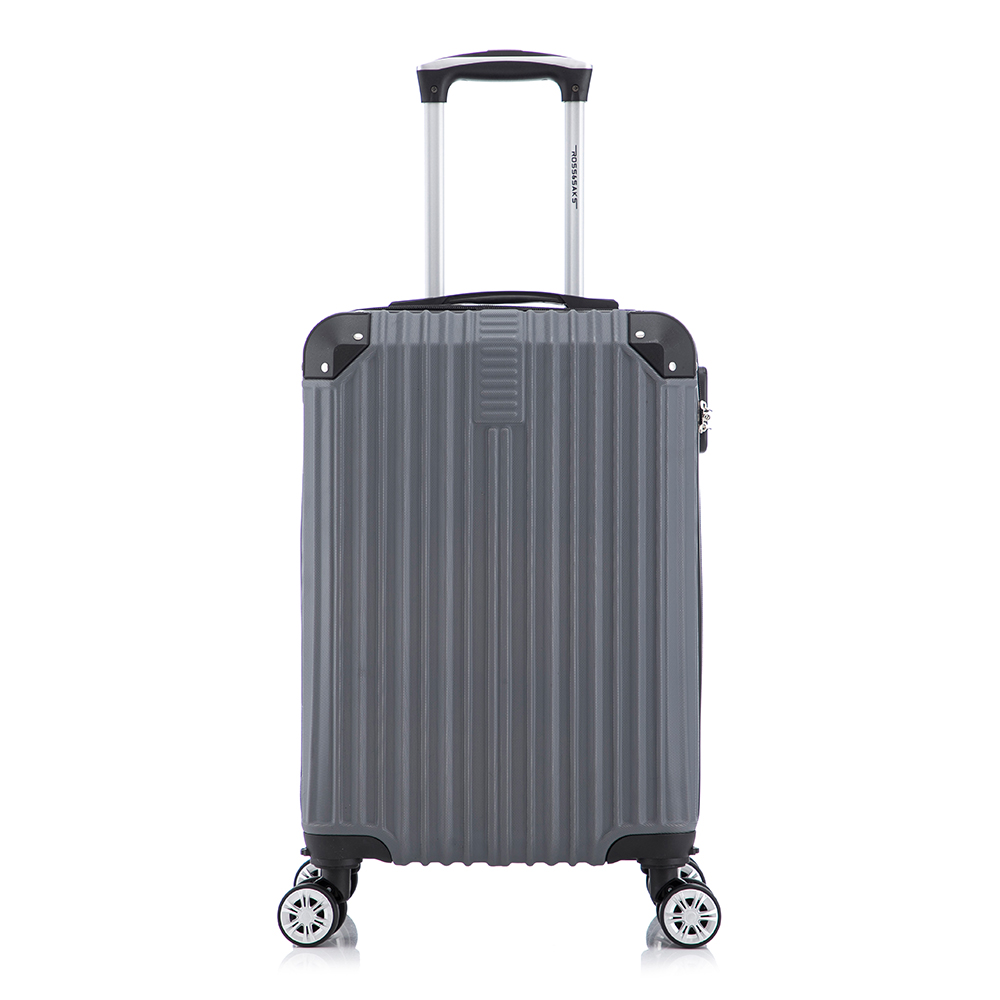 Maleta De Mano Viaje Rigida Con Ruedas 10kg Color Gris