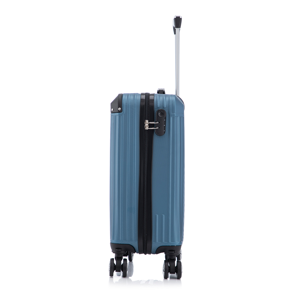 Foto 4 pulgar | Maleta De Mano Viaje Rigida Con Ruedas 10kg Color Azul