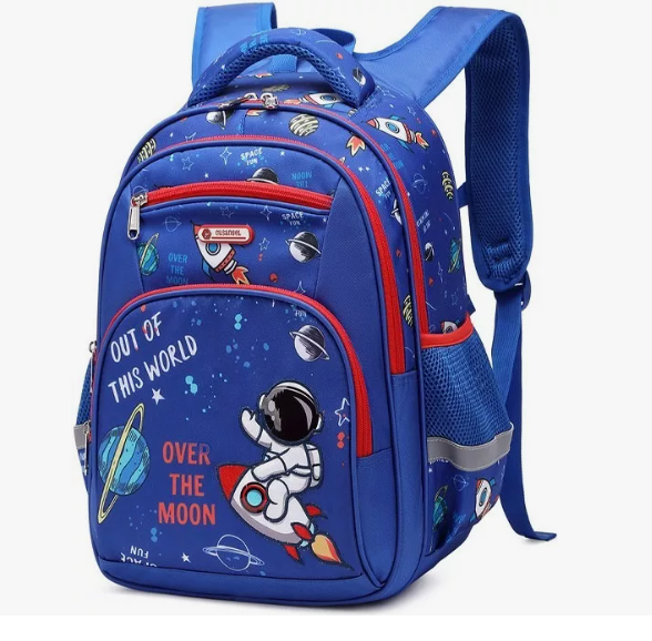 Foto 2 pulgar | Mochila Escolar Impermeable Xtellar Para Niños Primarios Infantiles Con Múltiples Compartimentos Y Correas De P