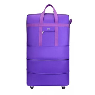 Foto 1 | Mochila Deportiva Maleta De Viaje Con Ruedas Plegables Eo Safe Imports Esi-10112 Purpura