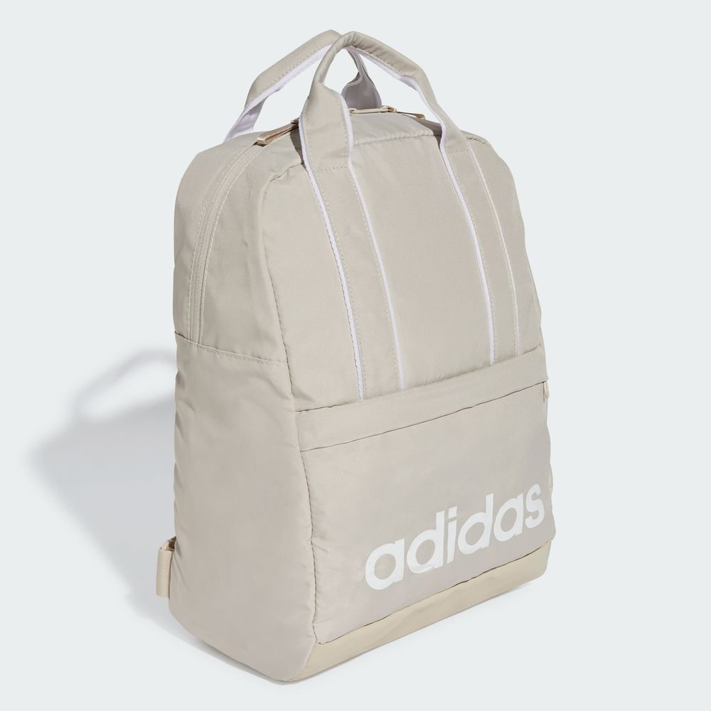 Foto 5 pulgar | Mochila Essentials Linear Adidas Beige Mujer