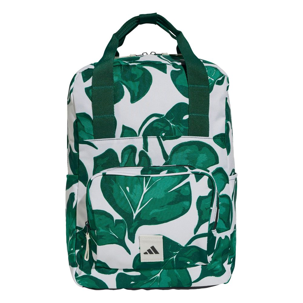 Foto 3 pulgar | Mochila Leaf Print Adidas Gris Mujer