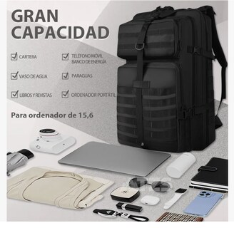 Foto 3 | Mochila Xtellar Táctica Miliitar Senderismo Campismo Impermeable 60l