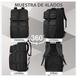 Foto 4 | Mochila Xtellar Táctica Miliitar Senderismo Campismo Impermeable 60l