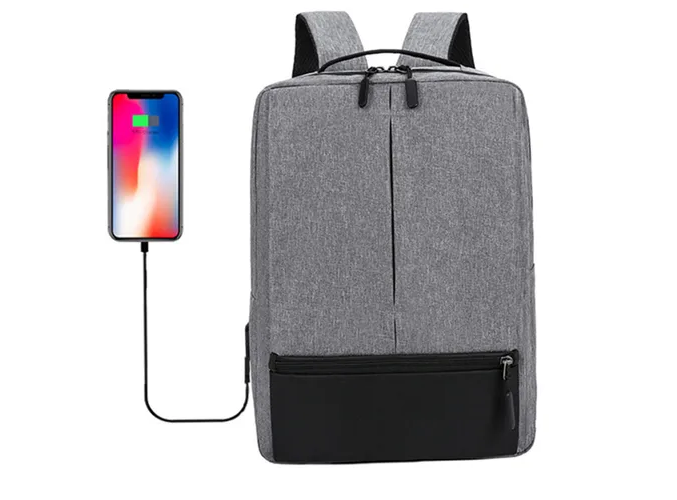 Foto 3 pulgar | Ninzi Mochila Urbana De Negocios Tipo Bolso Para Portátil Multifuncional Para Laptop,color De Gris