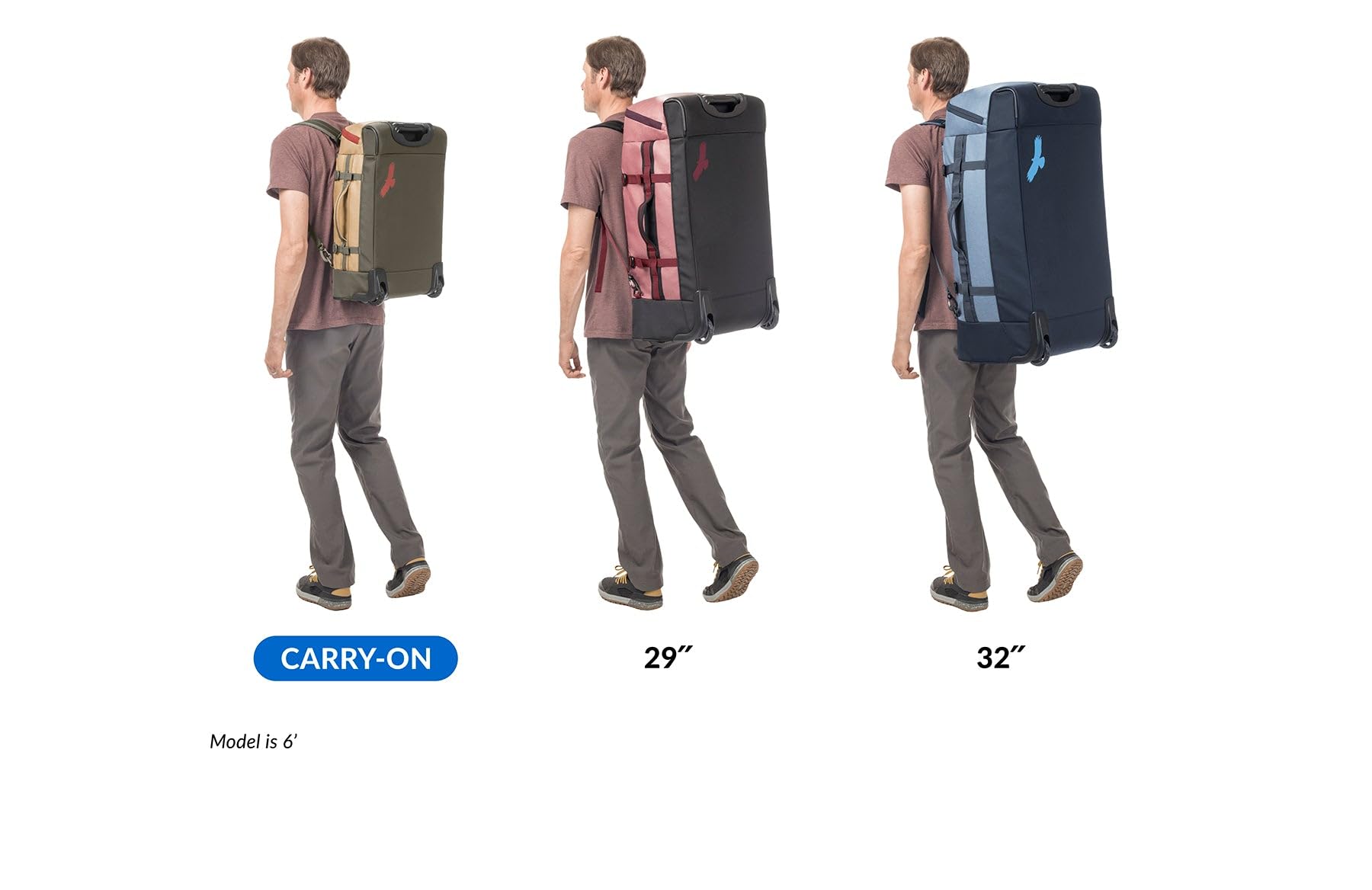 Foto 7 pulgar | Bolsa De Viaje Con Ruedas Eagle Creek Cargo Hauler Xt, Color Azul - Venta Internacional.