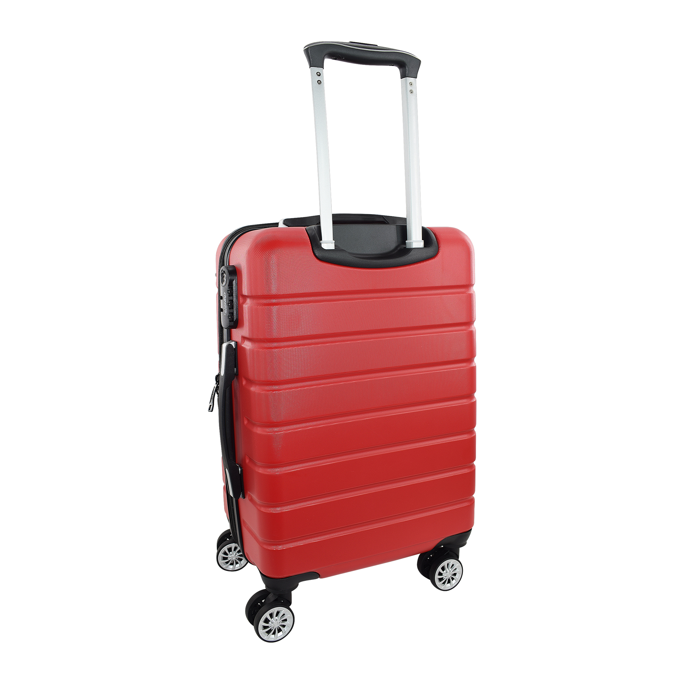 Foto 4 pulgar | Maleta Coca Cola  Chica 20 Inch Rígida Abs Carry On Avion Color Rojo