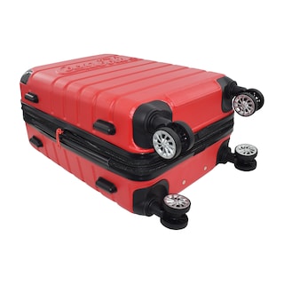 Foto 4 | Maleta Coca Cola Chica 20 Inch Rígida Abs Carry On Avion Color Rojo