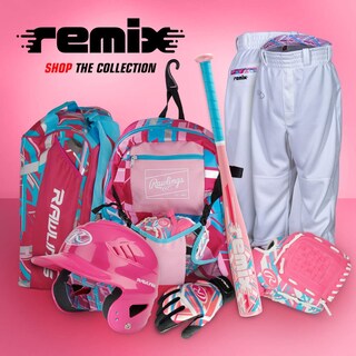 Foto 7 | Mochila Y Equipo Rawlings Remix T-ball & Youth Pink - Venta Internacional.
