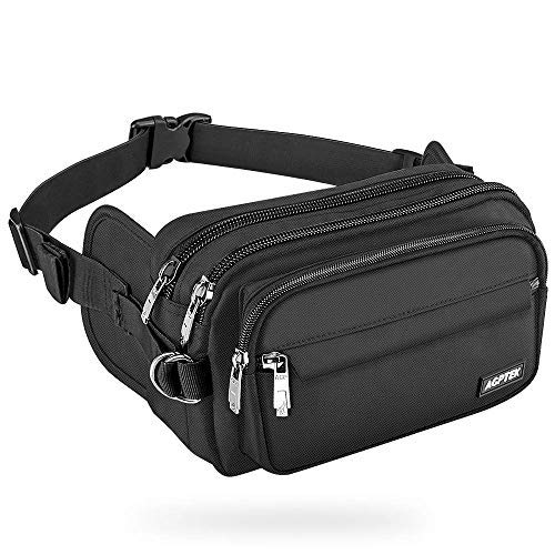 Foto 4 | Fanny Pack Agptek Con Bloqueo Rfid Impermeable Para Mujeres Y Hombres - Venta Internacional.