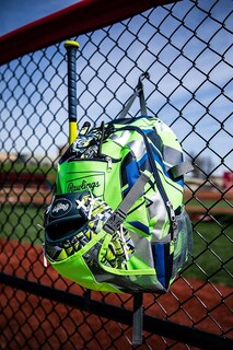 Foto 4 | Mochila Rawlings Remix T-ball & Youth Green - Venta Internacional.