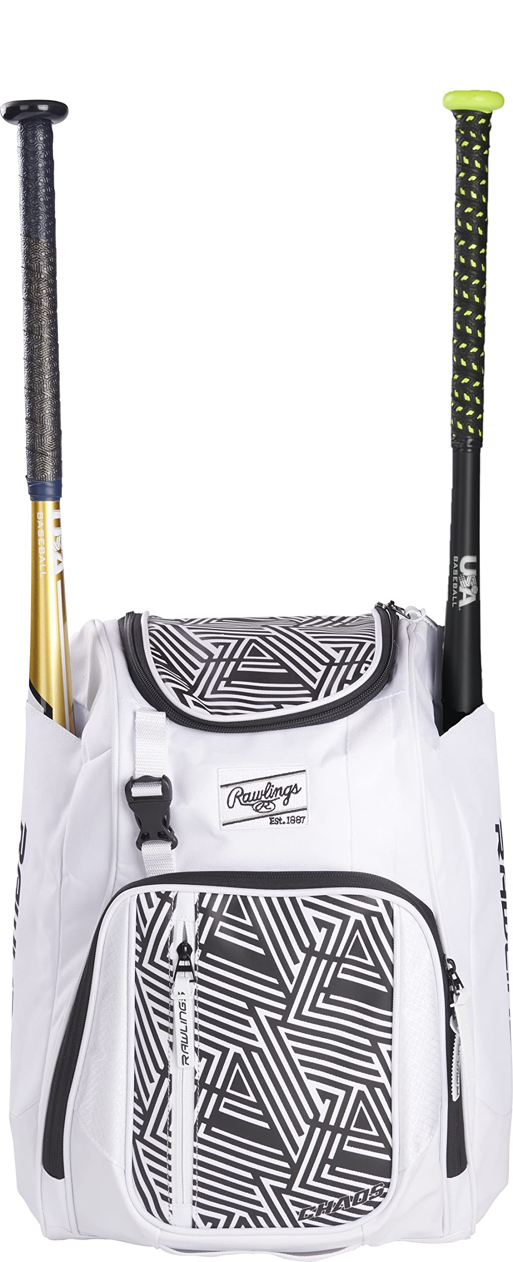 Foto 2 pulgar | Mochila Rawlings Chaos Series Para Béisbol Juvenil Y Deporte - Venta Internacional.