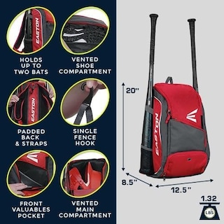 Foto 6 | Mochila Easton Game Ready Para Adultos, Color Verde - Venta Internacional.