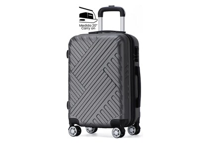 Foto 1 | Maleta De Viaje Rígida Carry On De Mano Cabina Modelo Argenta 20 Pulgadas 10 Kg Con Candado Seguridad