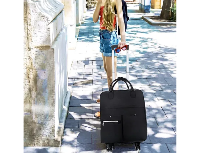 Foto 4 | Maletas De Viaje Equipaje De Mano De Seguridad Cabina Moda