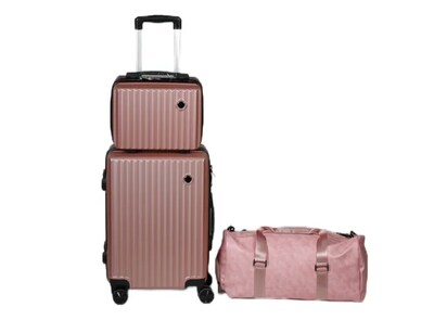 Foto 1 | Set Maletas Rígidas Kit Viaje Mano Avion 20in 4 Ruedas 360°
