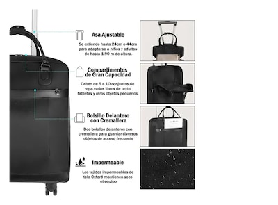Foto 4 | Maleta Mano De Viaje Bolsa Con Candado De Seguridad