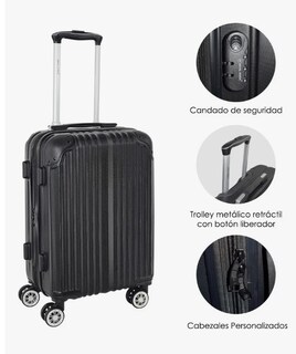 Foto 6 | Maleta Rígida Carry On Chica 20 Inch Color Negro