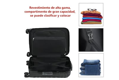 Foto 3 | Set Maletas Rígidas Kit Viaje Mano Avion 20in 4 Ruedas 360°