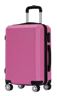 Foto 1 | Maleta De Viaje Rígida Carry On De Mano Cabina Modelo Esencia Rosa 20 Pulgadas 10 Kg Con Candado Seguridad