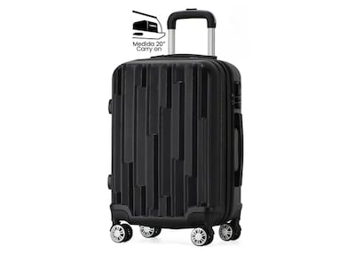 Foto 1 | Maleta De Viaje Rígida Carry On De Mano Cabina Modelo Flamingo 20 Pulgadas 10 Kg Con Candado Seguridad