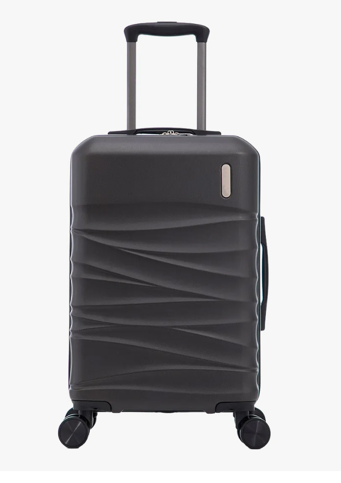 Maleta Cabina 20'' Rigida Con Portavasos 10kg Ruedas 360°
