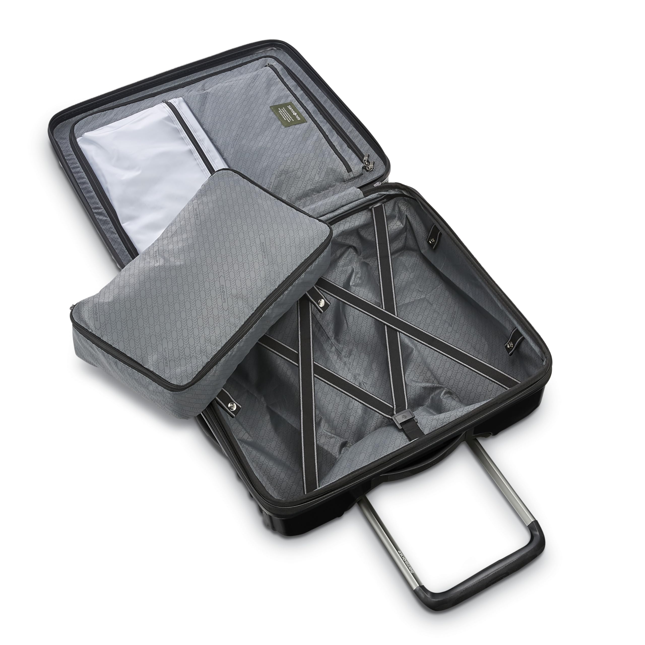Foto 8 pulgar | Equipaje Samsonite Stryde 2 Hardside Expandable M Stealth Black - Venta Internacional.