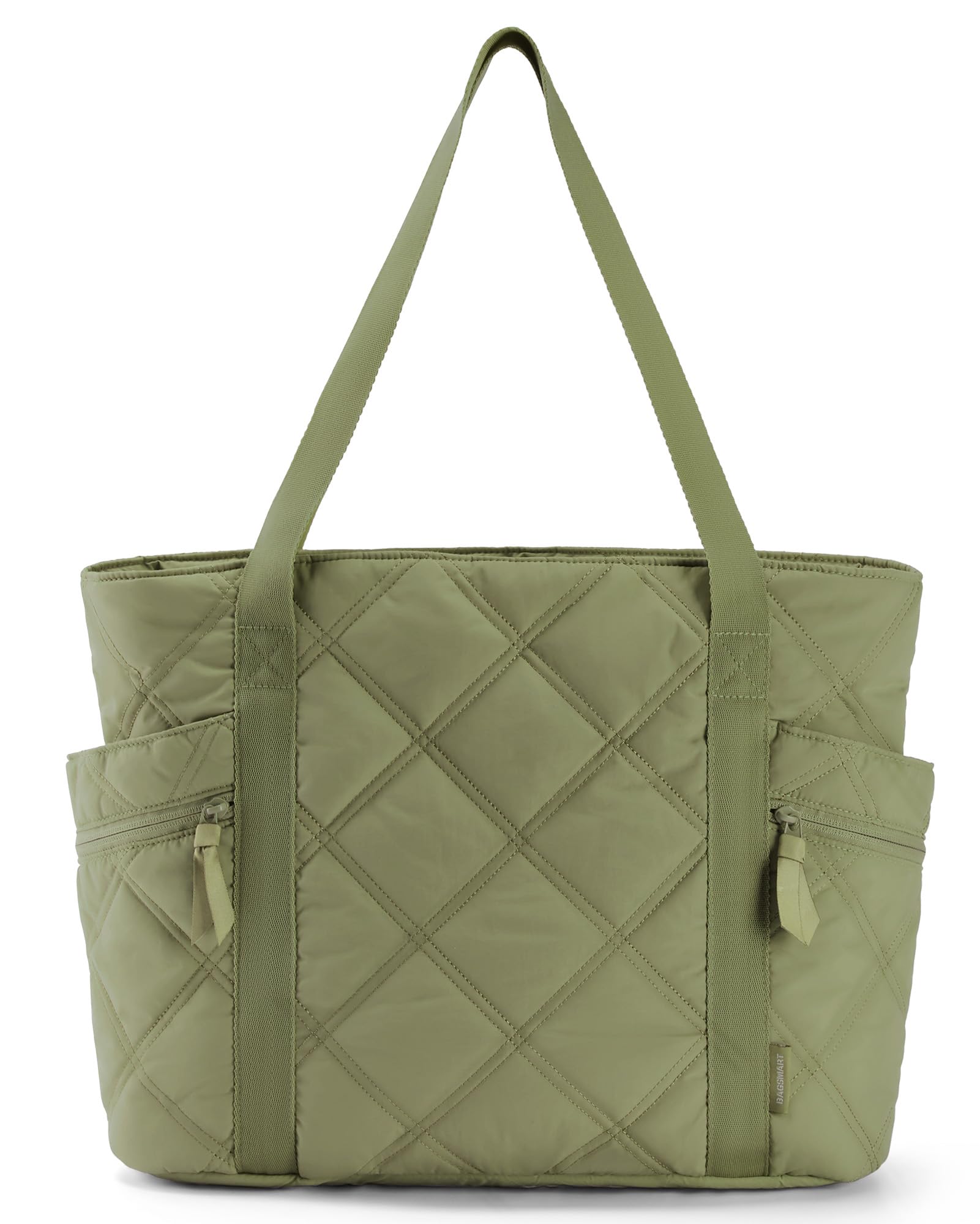 Foto 2 pulgar | Bolsa Bagsmart Puffer Para Mujer, 24 Litros, Verde Con Cremallera - Venta Internacional.