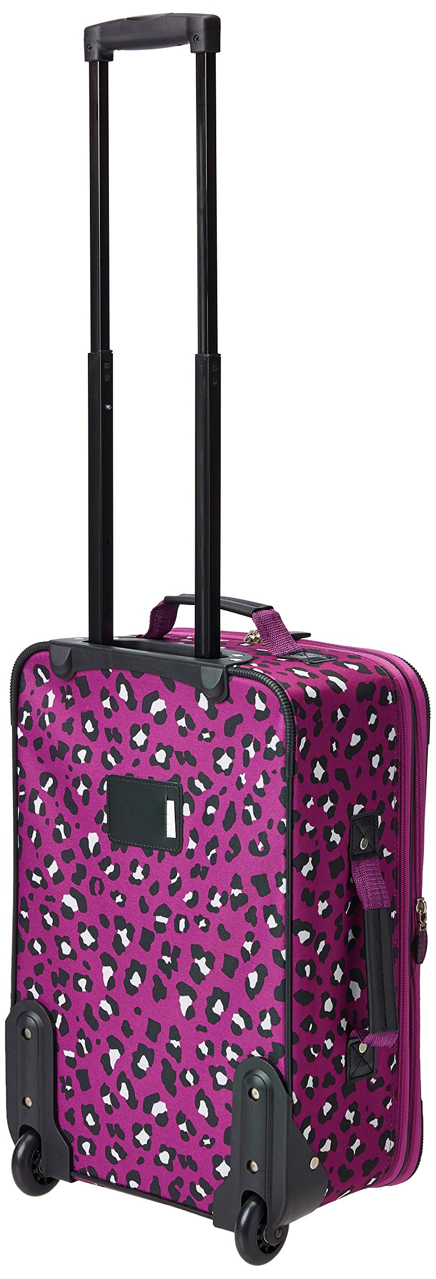 Foto 3 pulgar | Juego De Equipaje Rockland Fashion Softside Upright De 2 Piezas, Color Morado - Venta Internacional.