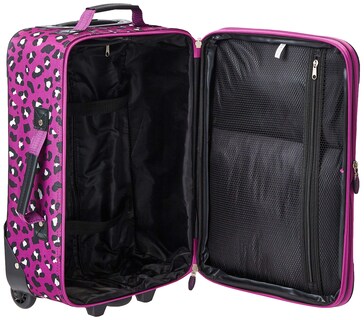 Foto 5 | Juego De Equipaje Rockland Fashion Softside Upright De 2 Piezas, Color Morado - Venta Internacional.