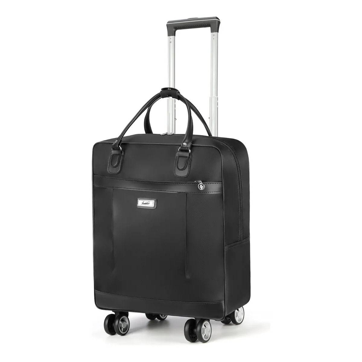 Maleta De Viaje Equipaje De Mano De Seguridad Cabina Moda Lab.g Negro