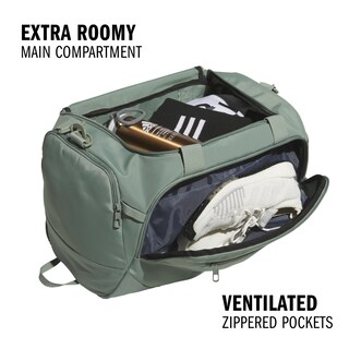 Foto 2 | Bolsa De Viaje Adidas Defender 5 Plateado/verde/blanco 42l - Venta Internacional.
