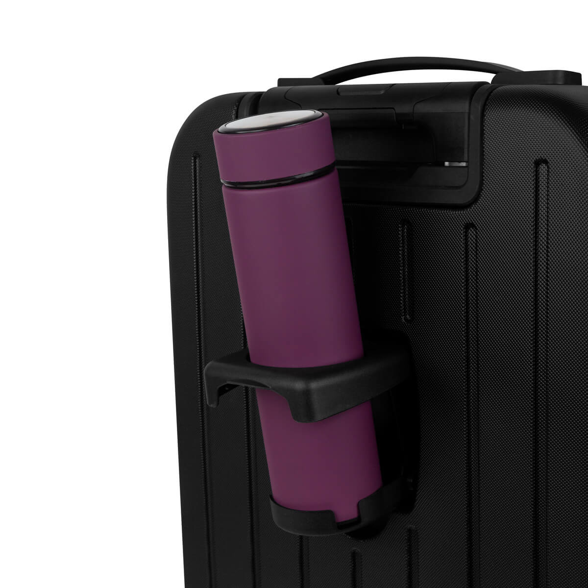Foto 7 pulgar | Maleta Carry-on Negra