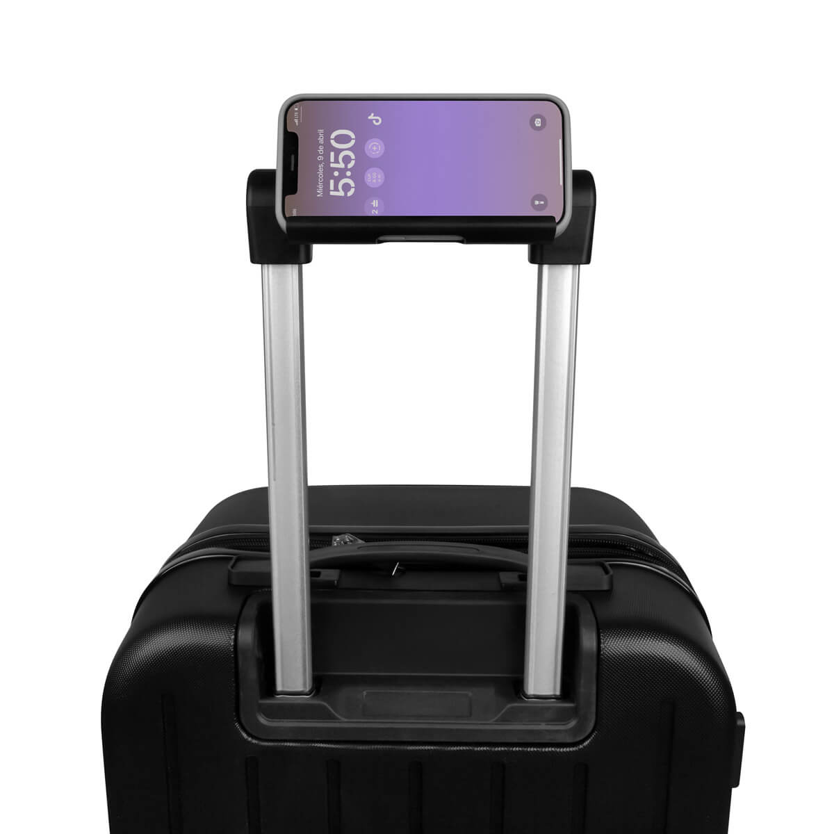 Foto 8 pulgar | Maleta Carry-on Negra