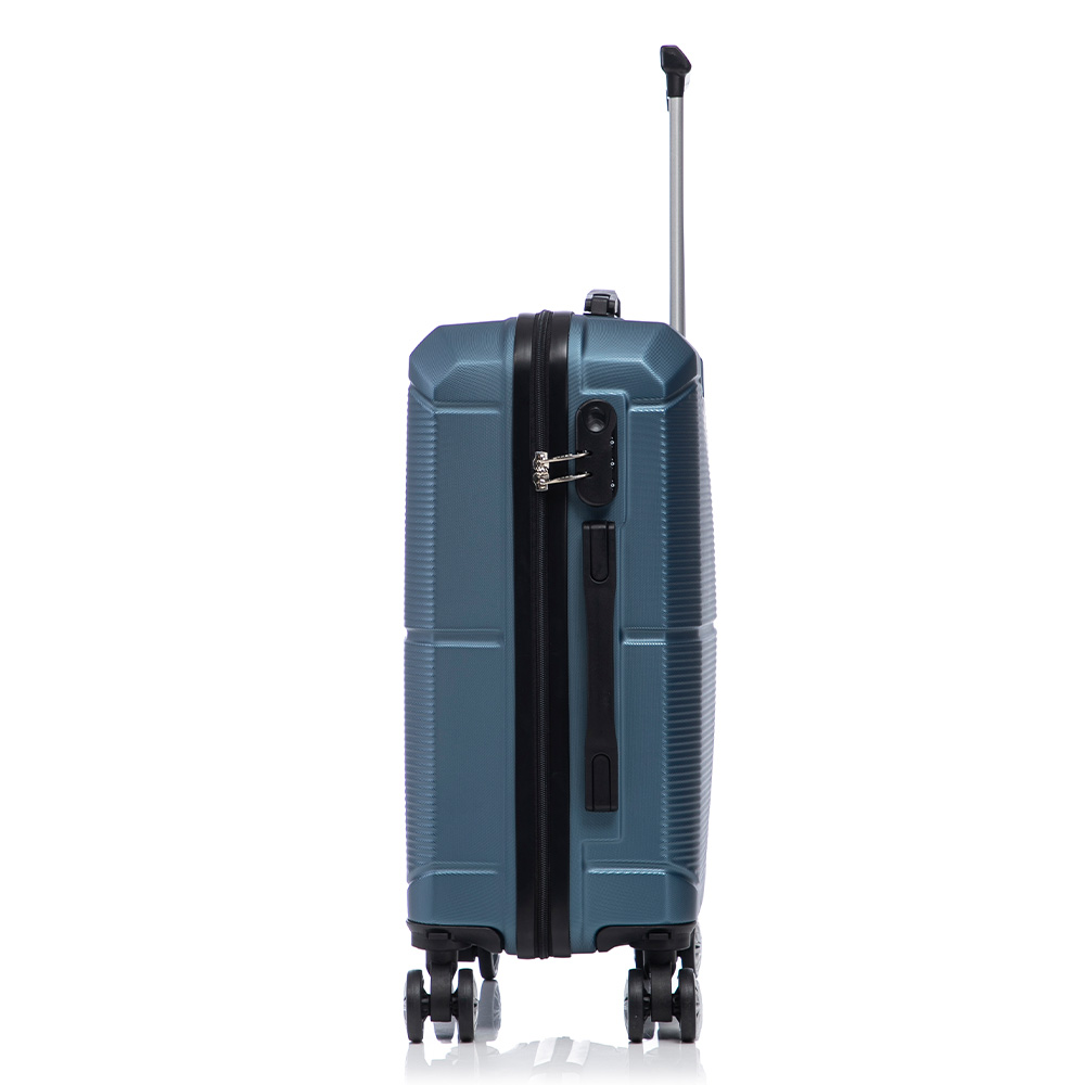 Foto 4 pulgar | Maleta De Mano Viaje Rigida Con Ruedas 10kg Color Azul Estilo 2