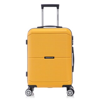 Foto 1 | Maleta De Mano Viaje Rigida Con Ruedas 10kg Color Amarillo Estilo 2