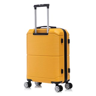 Foto 5 | Maleta De Mano Viaje Rigida Con Ruedas 10kg Color Amarillo Estilo 2