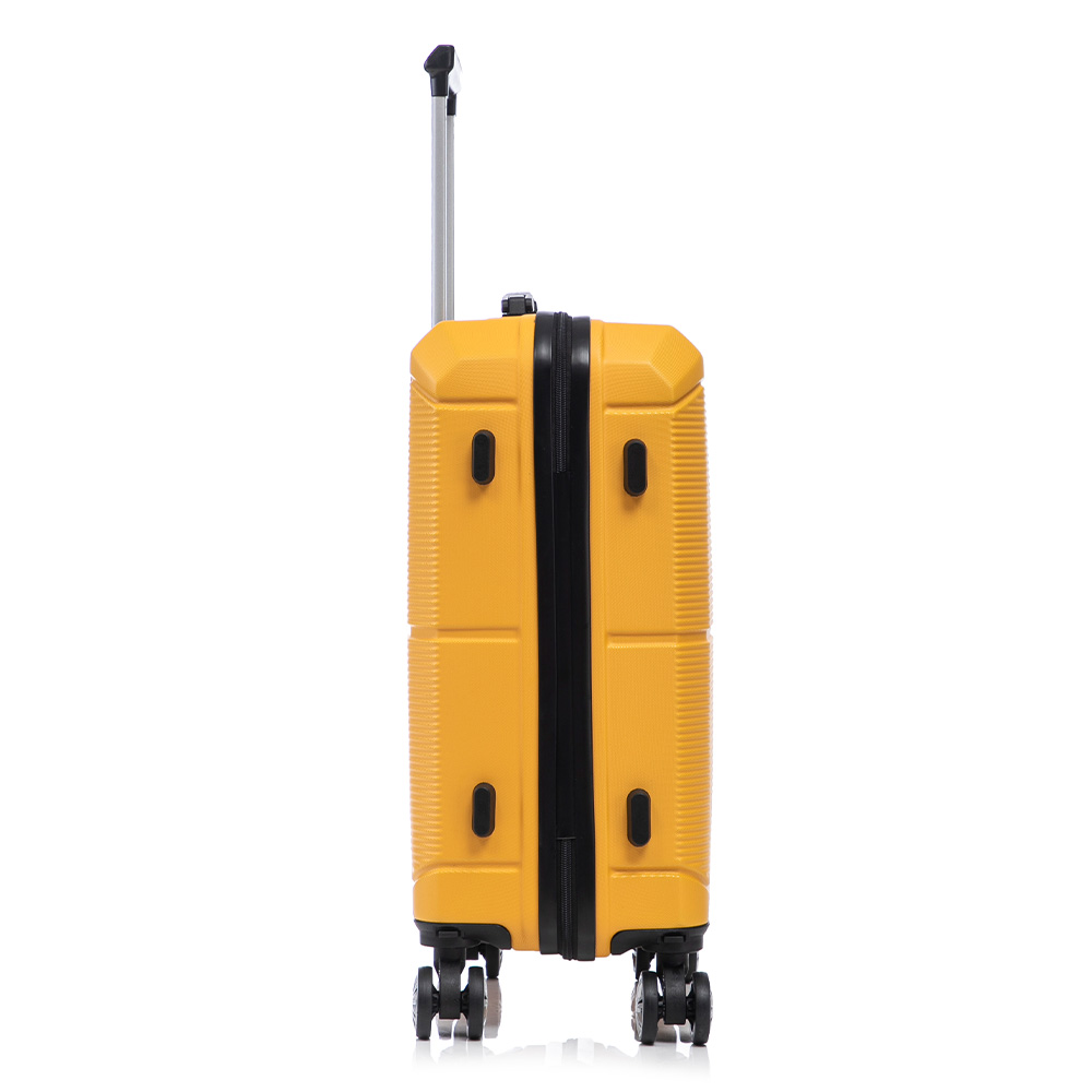 Foto 6 | Maleta De Mano Viaje Rigida Con Ruedas 10kg Color Amarillo Estilo 2