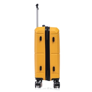 Foto 6 | Maleta De Mano Viaje Rigida Con Ruedas 10kg Color Amarillo Estilo 2