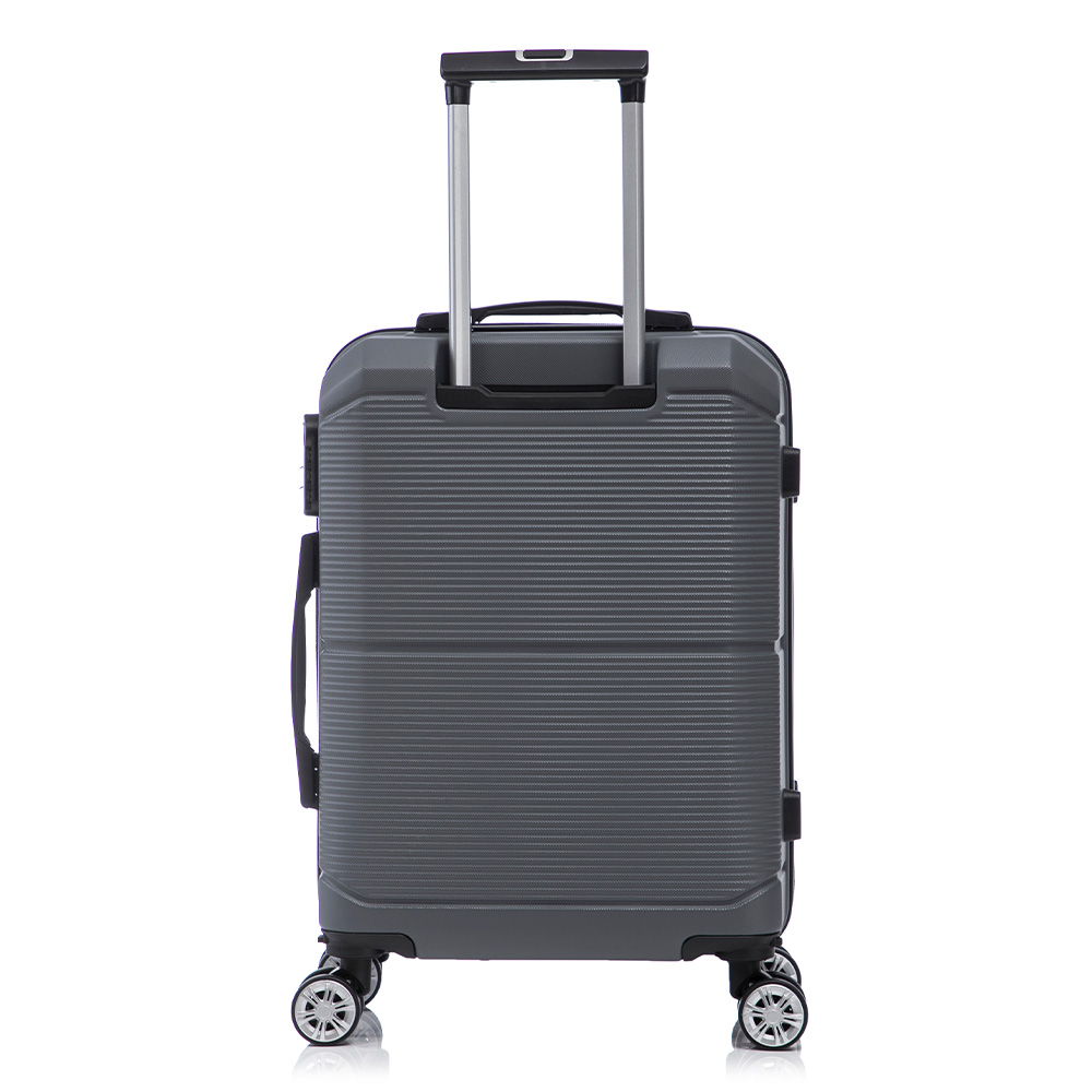 Foto 4 | Maleta De Mano Viaje Rigida Con Ruedas 10kg Color Gris Estilo 2